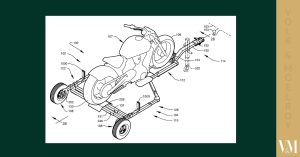 High-quality motorcycle frame diagram with detailed technical illustrations for engineering analysis.